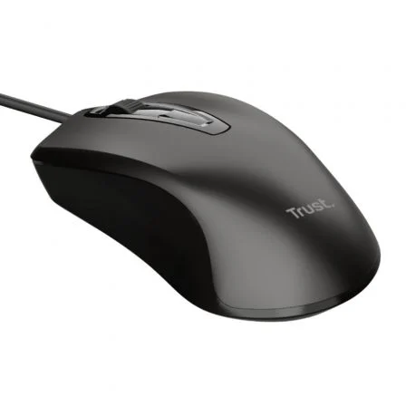 Trust Ratón Óptico Basics Negro 1200 DPI